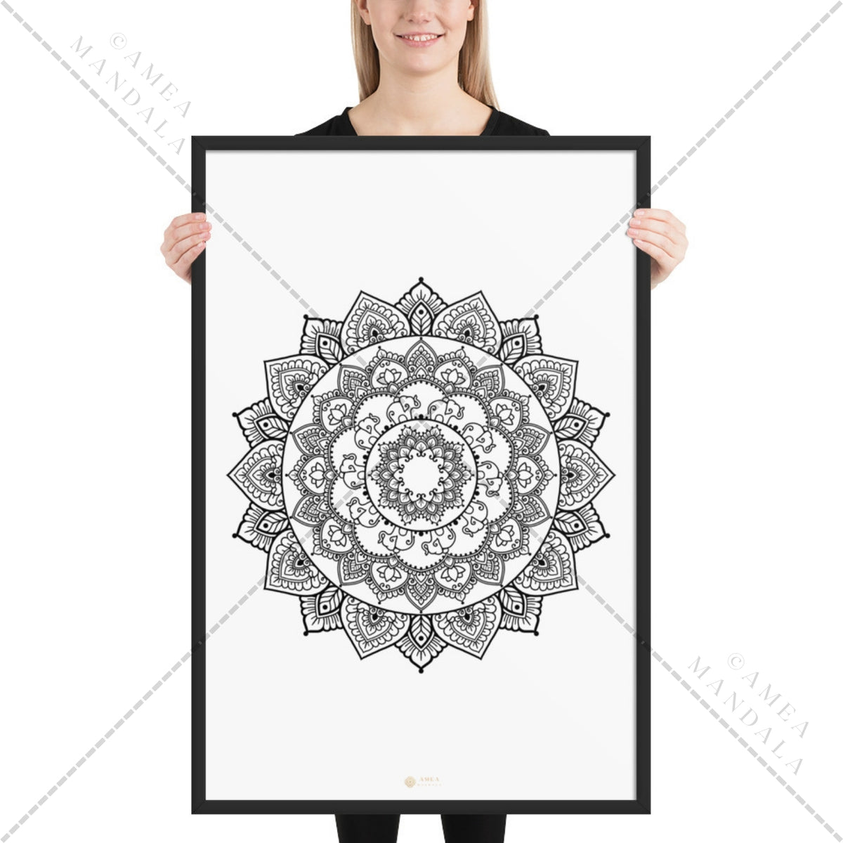 Mandala poster bundle - set of 3 for your feel-good oasis