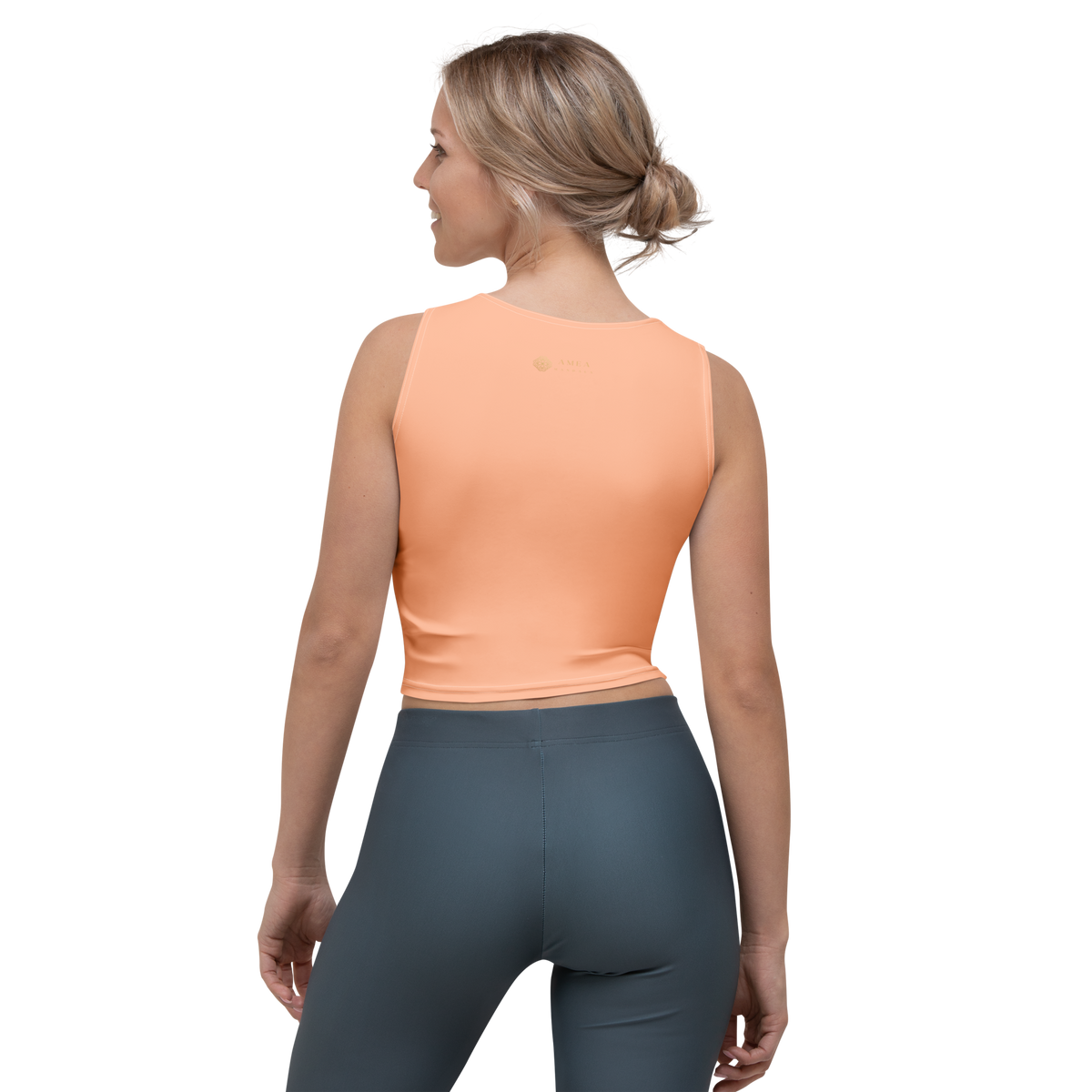 Cropped-Top - Pfirsichrosa