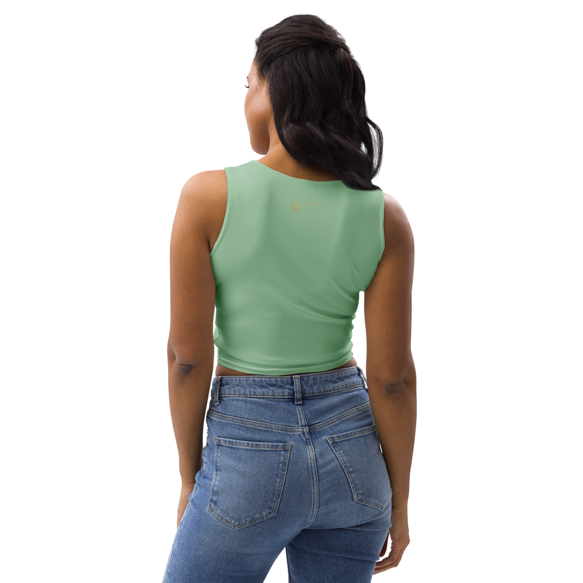 Cropped-Top - Grün