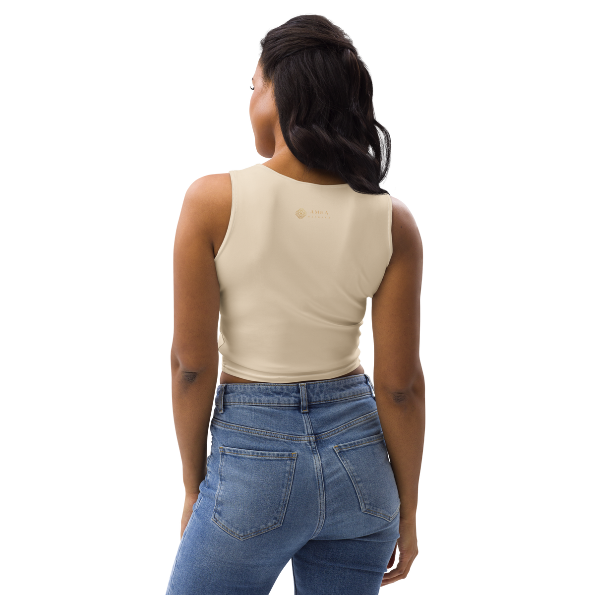 Cropped-Top - Beige