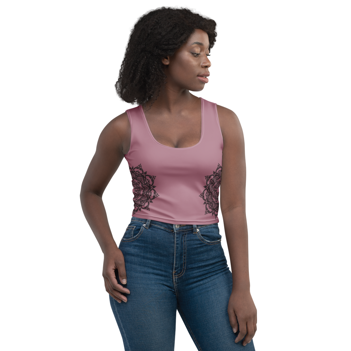 Cropped-Top - Mauve
