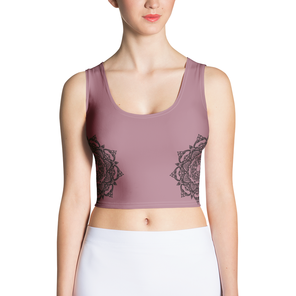 Cropped-Top - Mauve