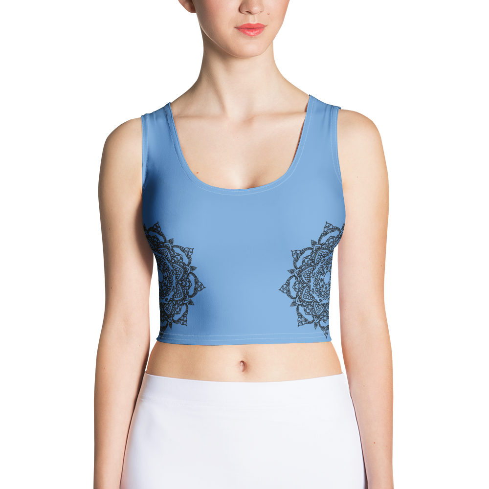 Cropped-Top - Himmelblau