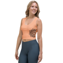 Cropped-Top - Pfirsichrosa