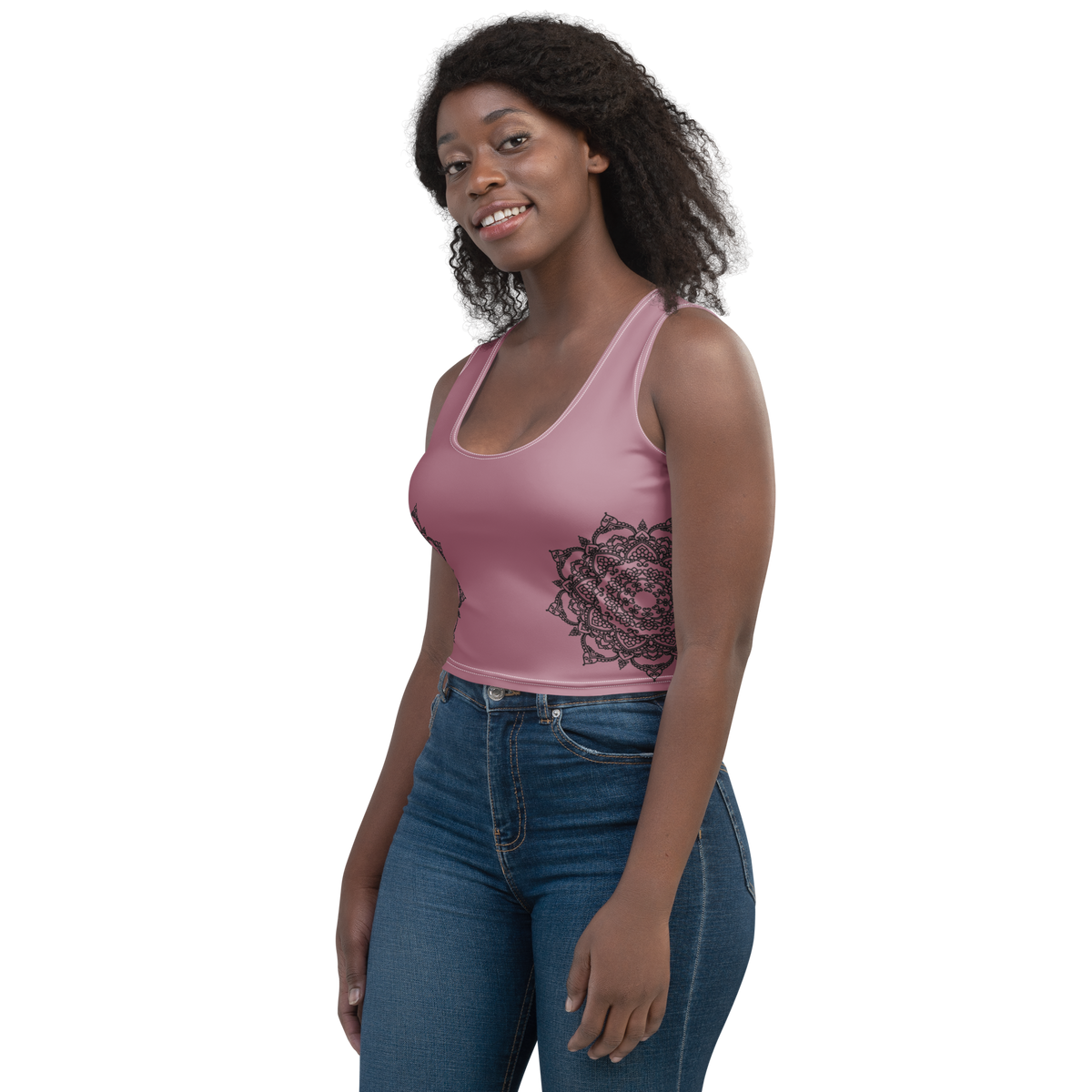 Cropped-Top - Mauve