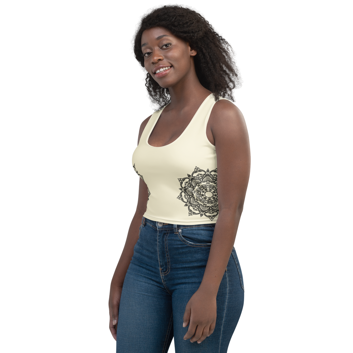Cropped-Top - Ivory