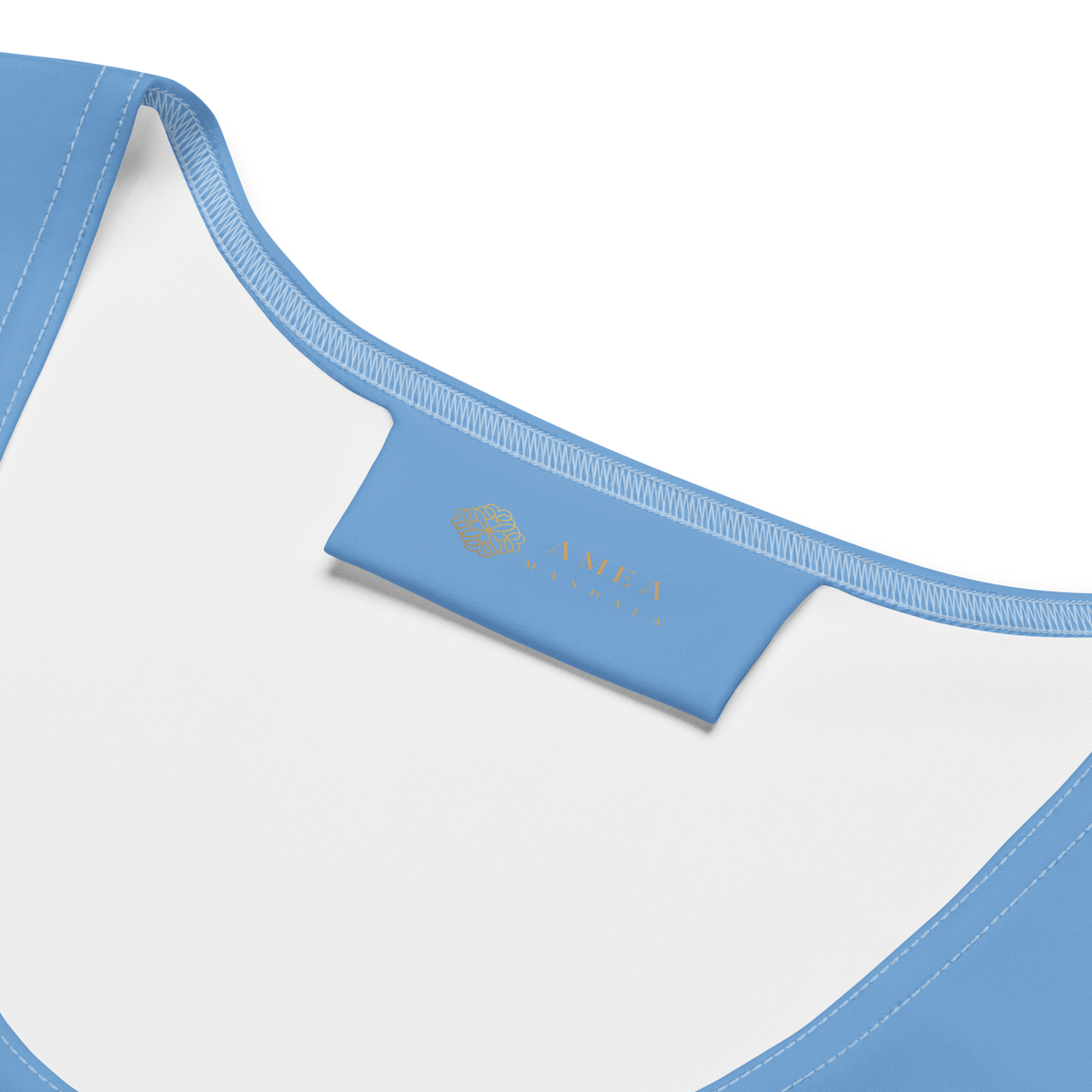Cropped-Top - Himmelblau