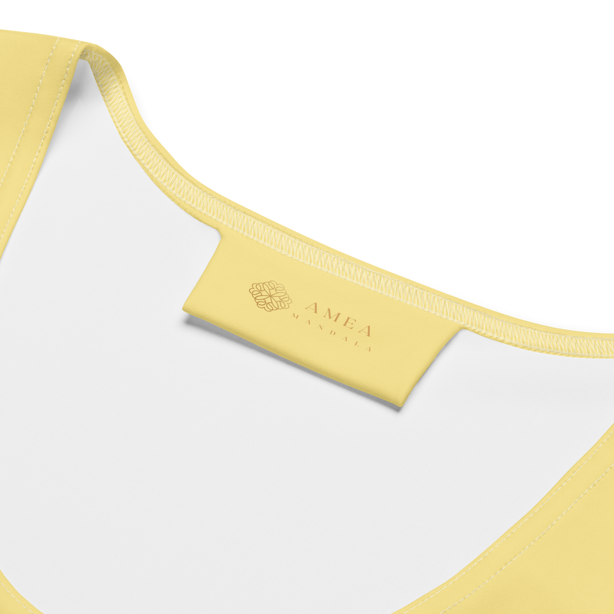 Cropped-Top - Gelb