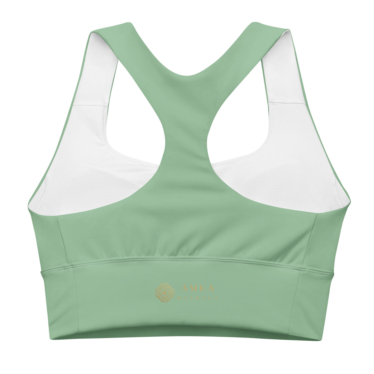 Amea longline sports bra - green