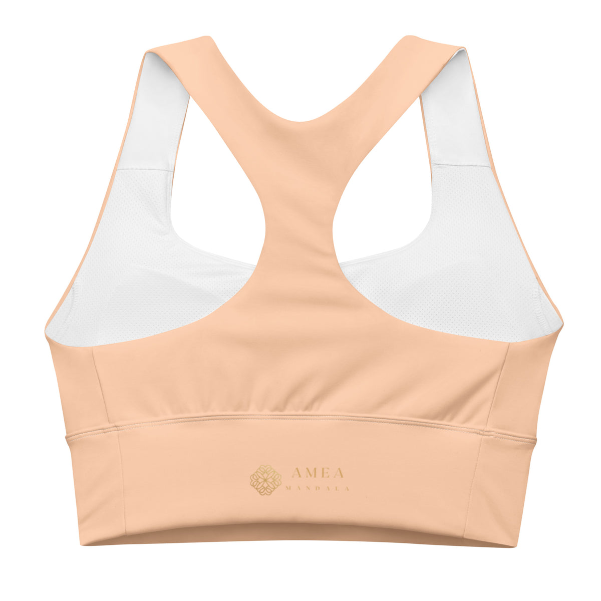 Reggiseno sportivo Amea longline - arancione chiaro
