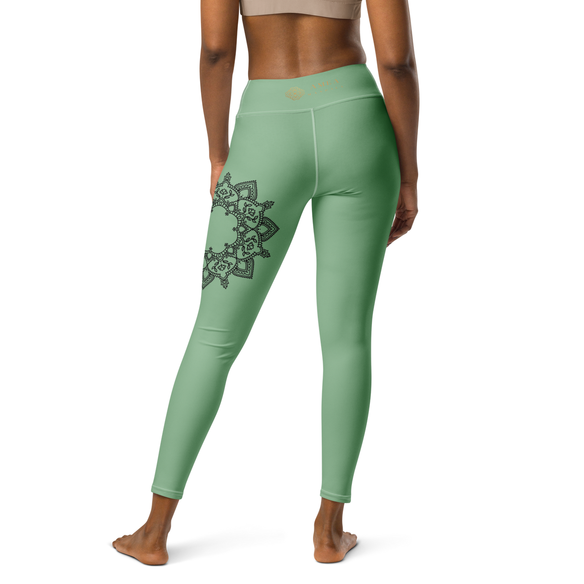 Leggings da yoga - verde
