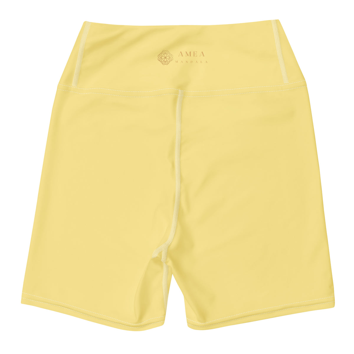 Yoga-Shorts - Gelb