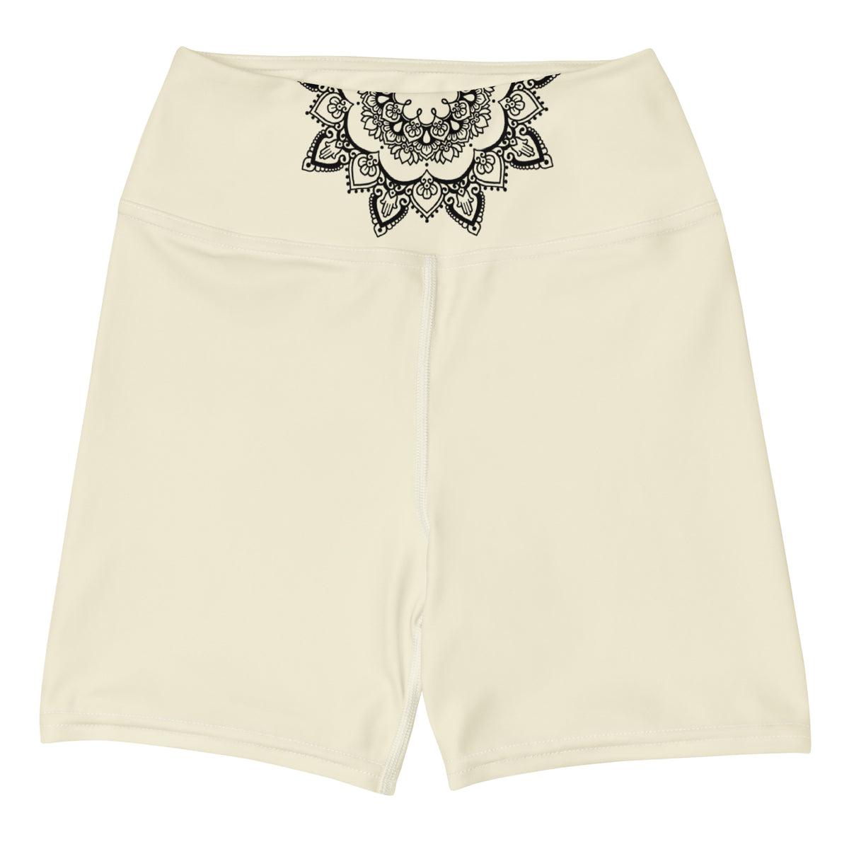 Yoga-Shorts - Ivory