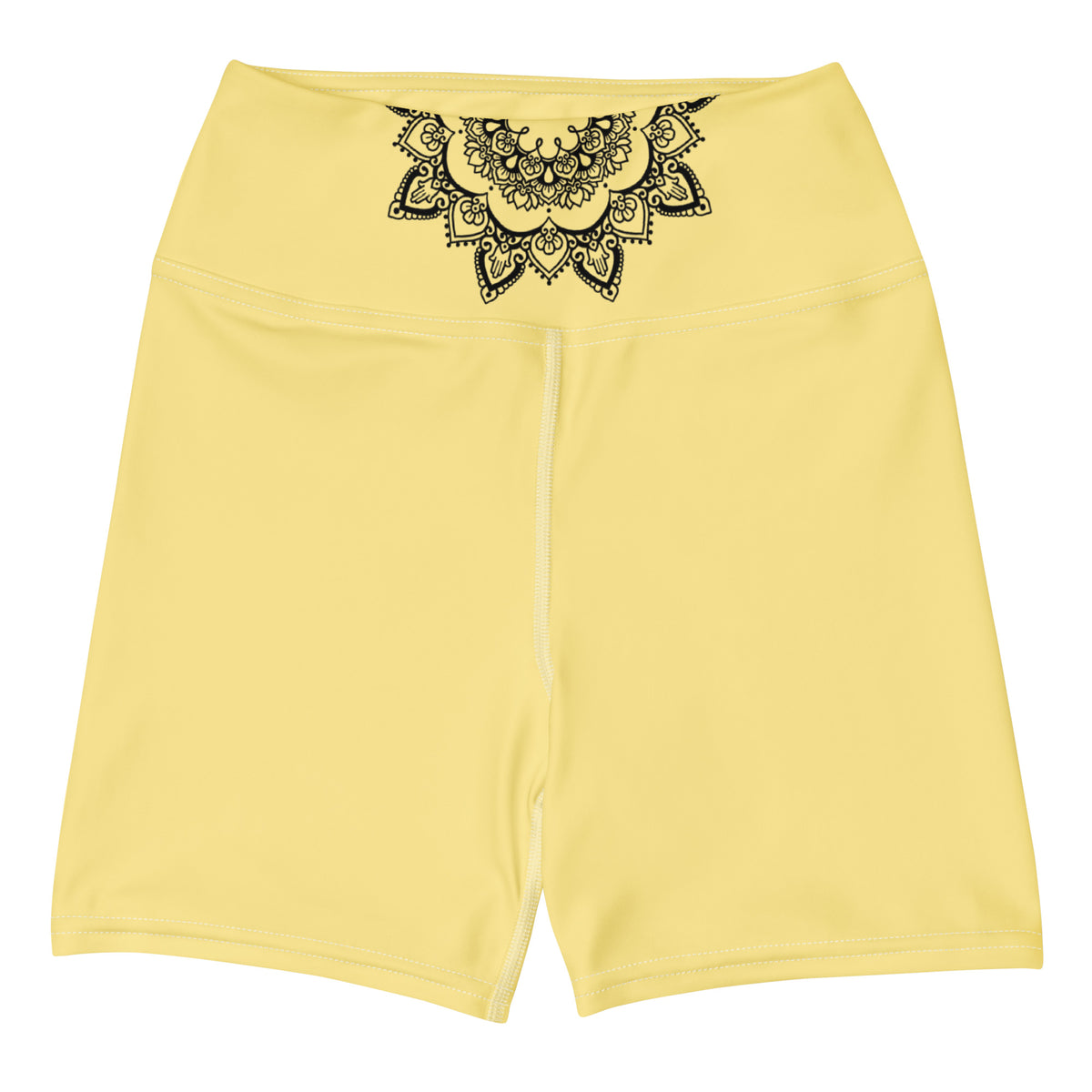 Yoga-Shorts - Gelb