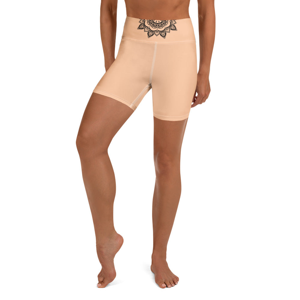 Yoga-Shorts - Hellorange