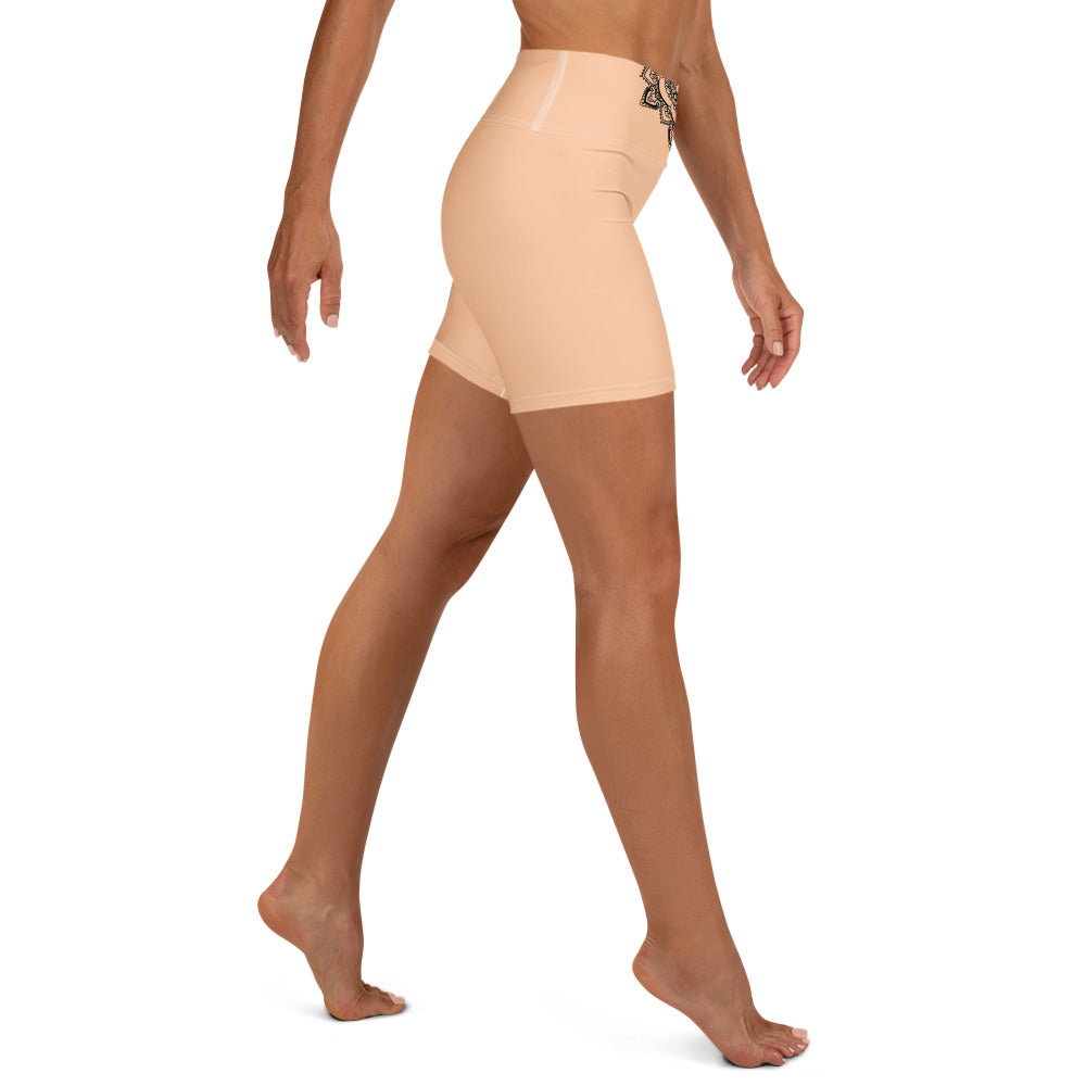 Yoga-Shorts - Hellorange