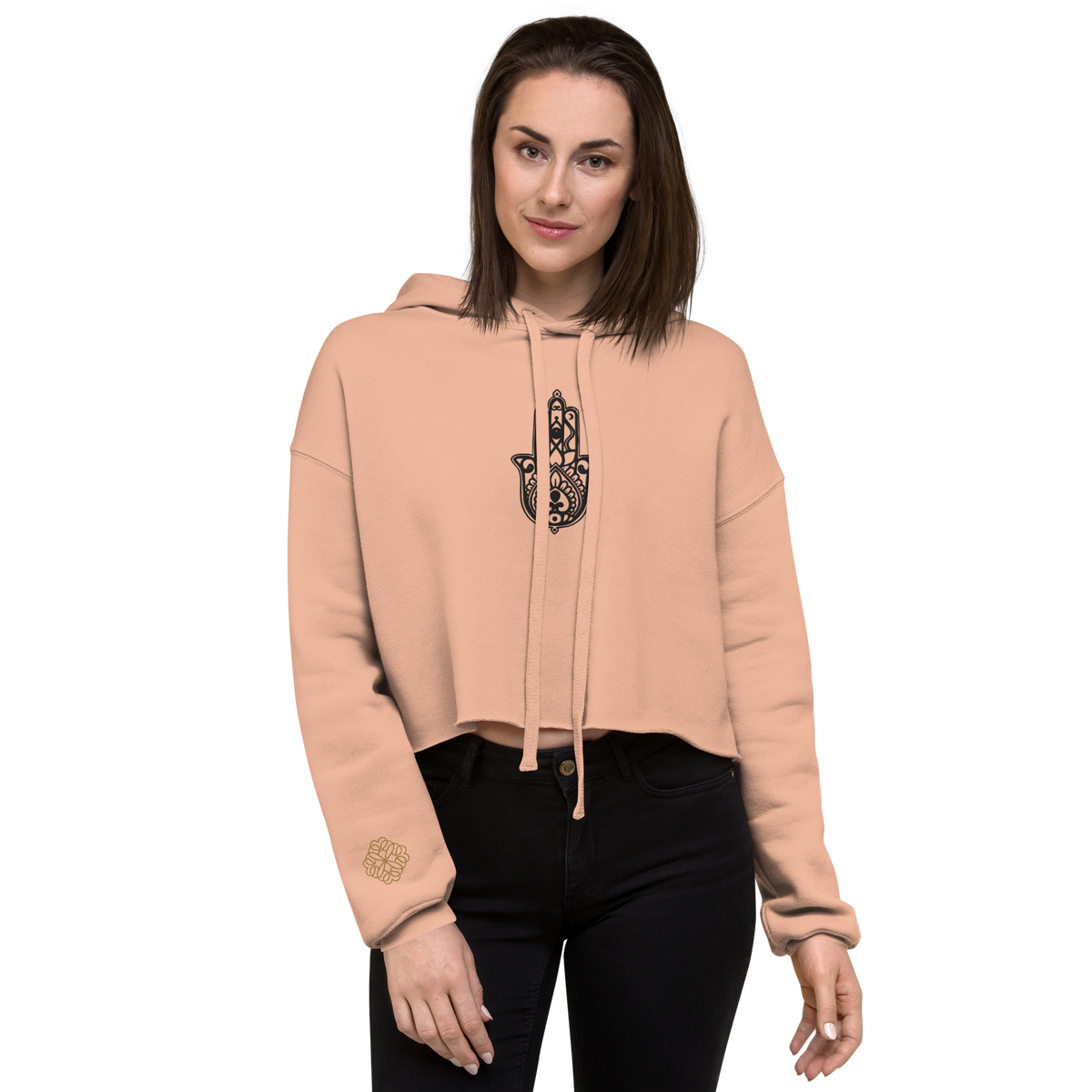 Cropped Hoodie – Rosa