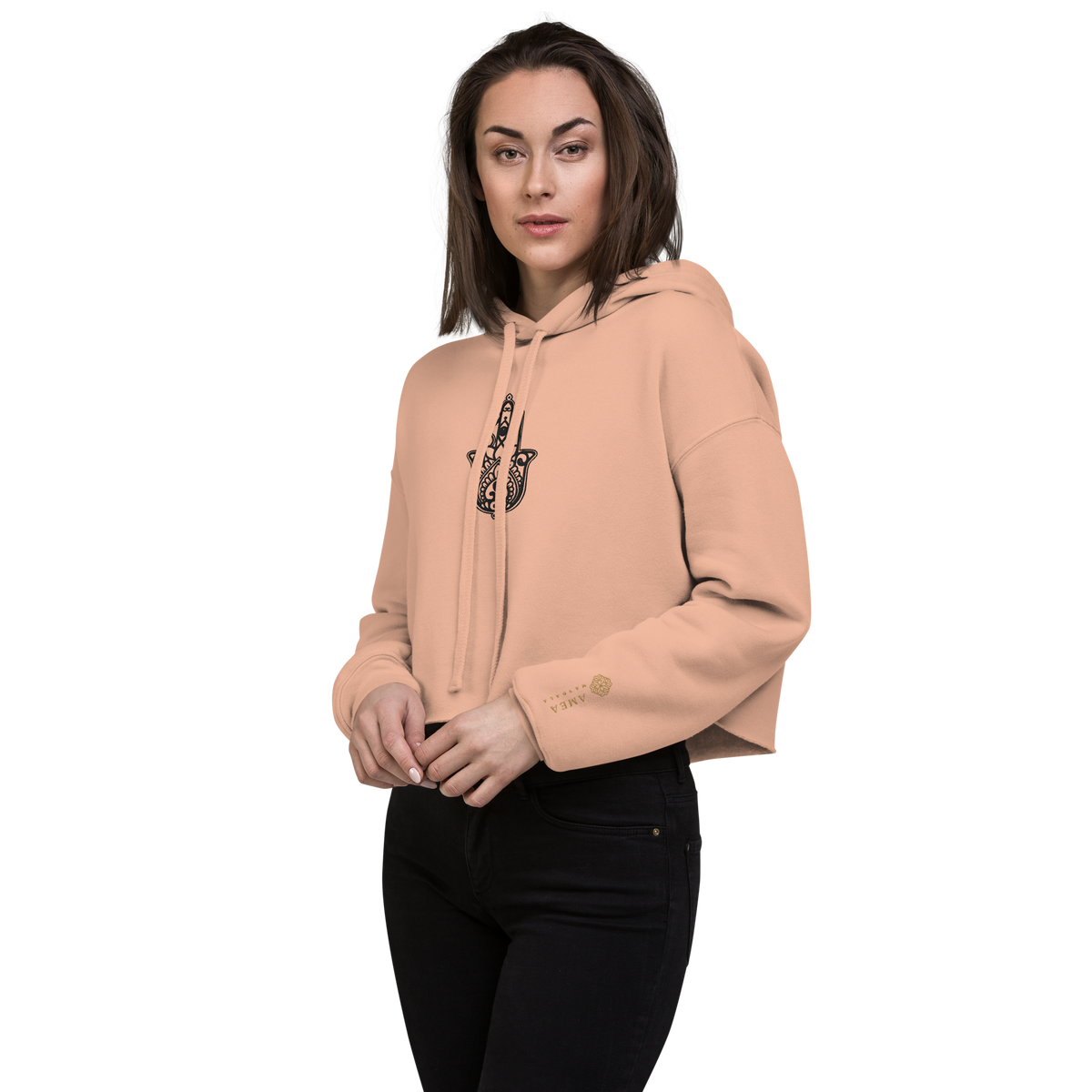 Cropped Hoodie – Rosa