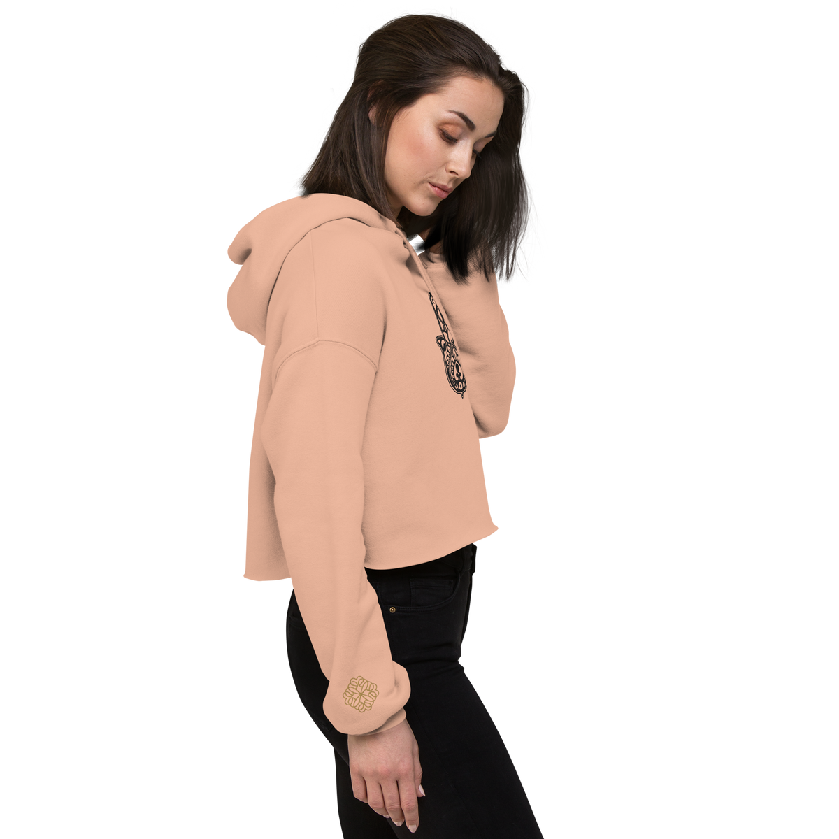 Cropped Hoodie – Rosa