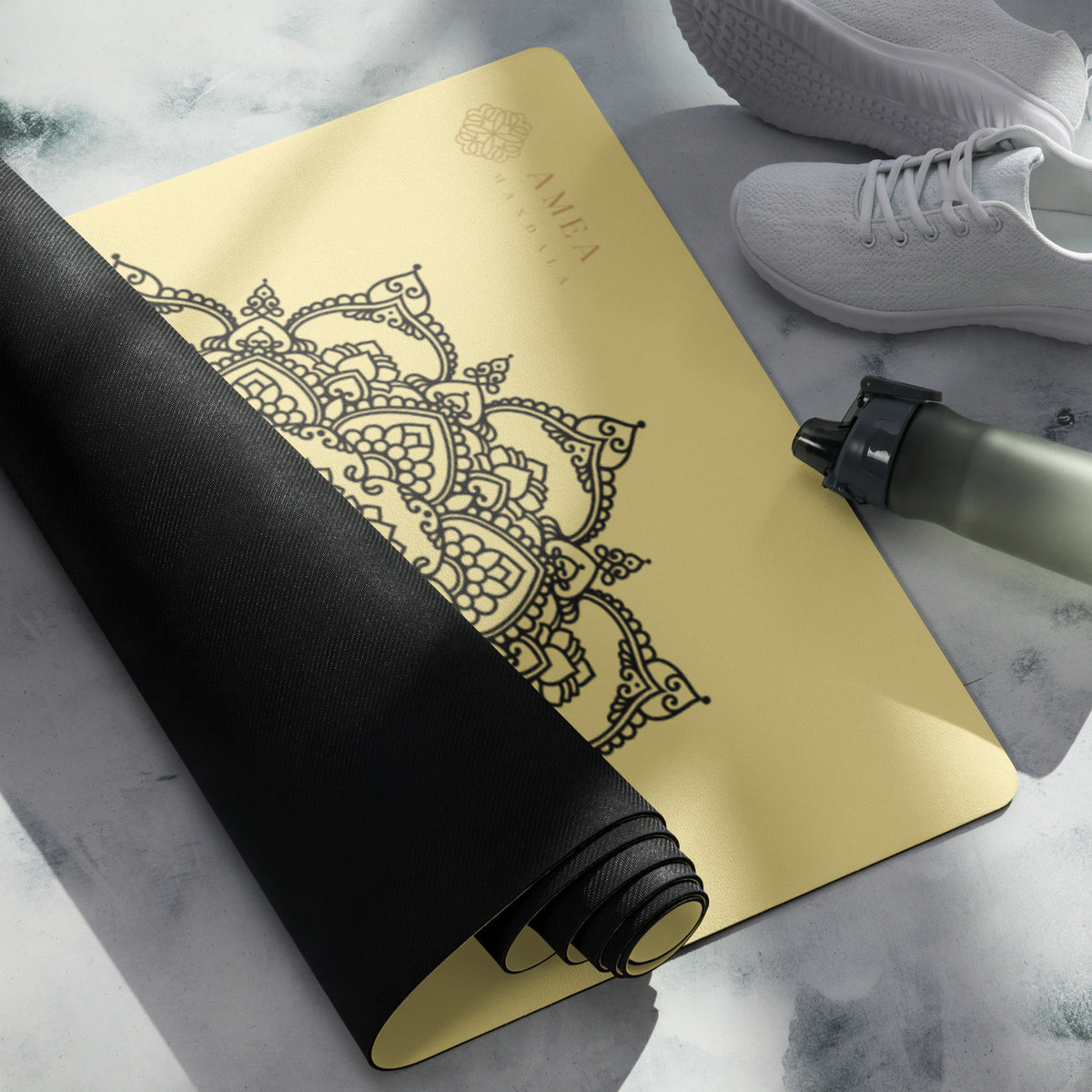 Yoga Matte SURYA BLOOM - Gelb