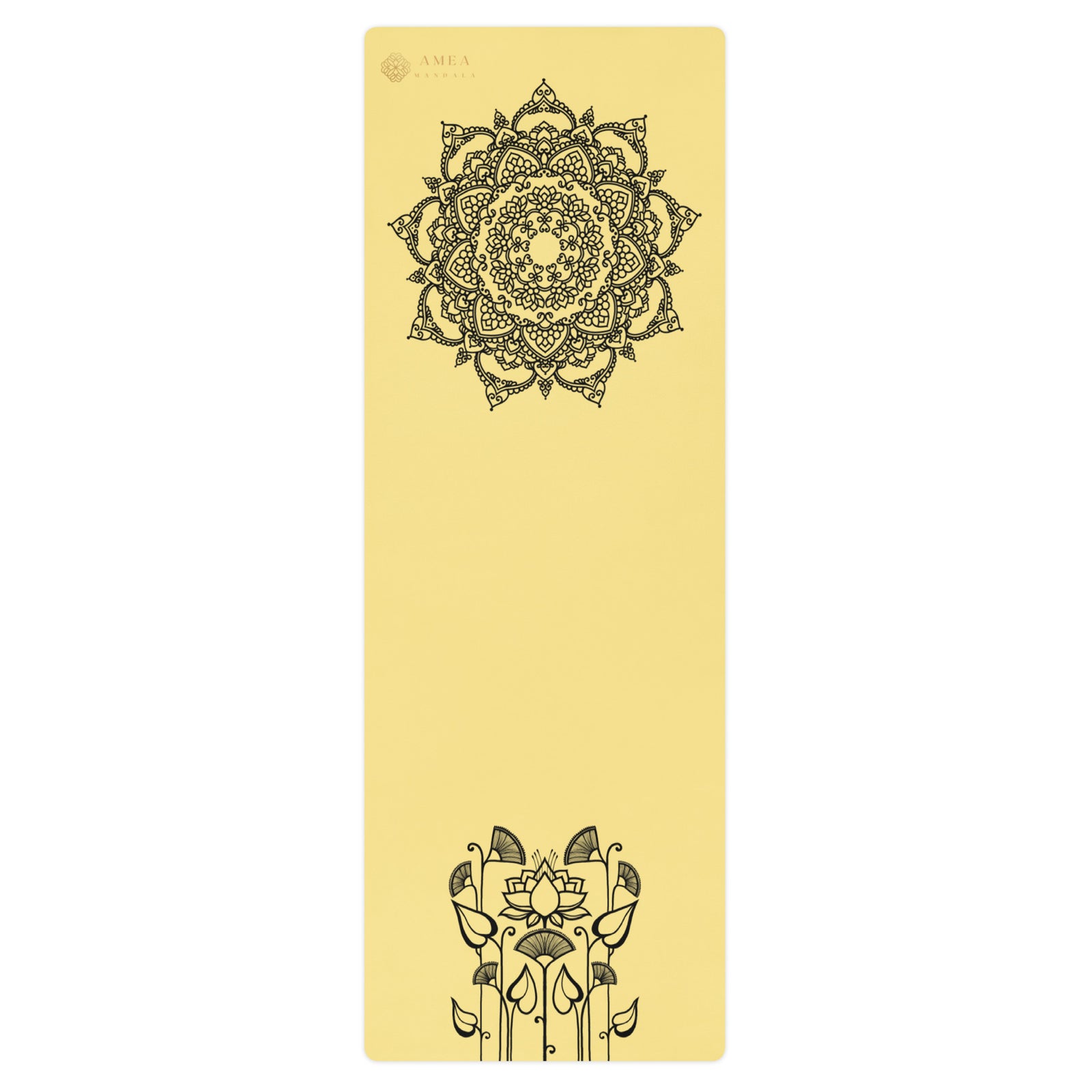 Yoga Matte SURYA BLOOM - Gelb