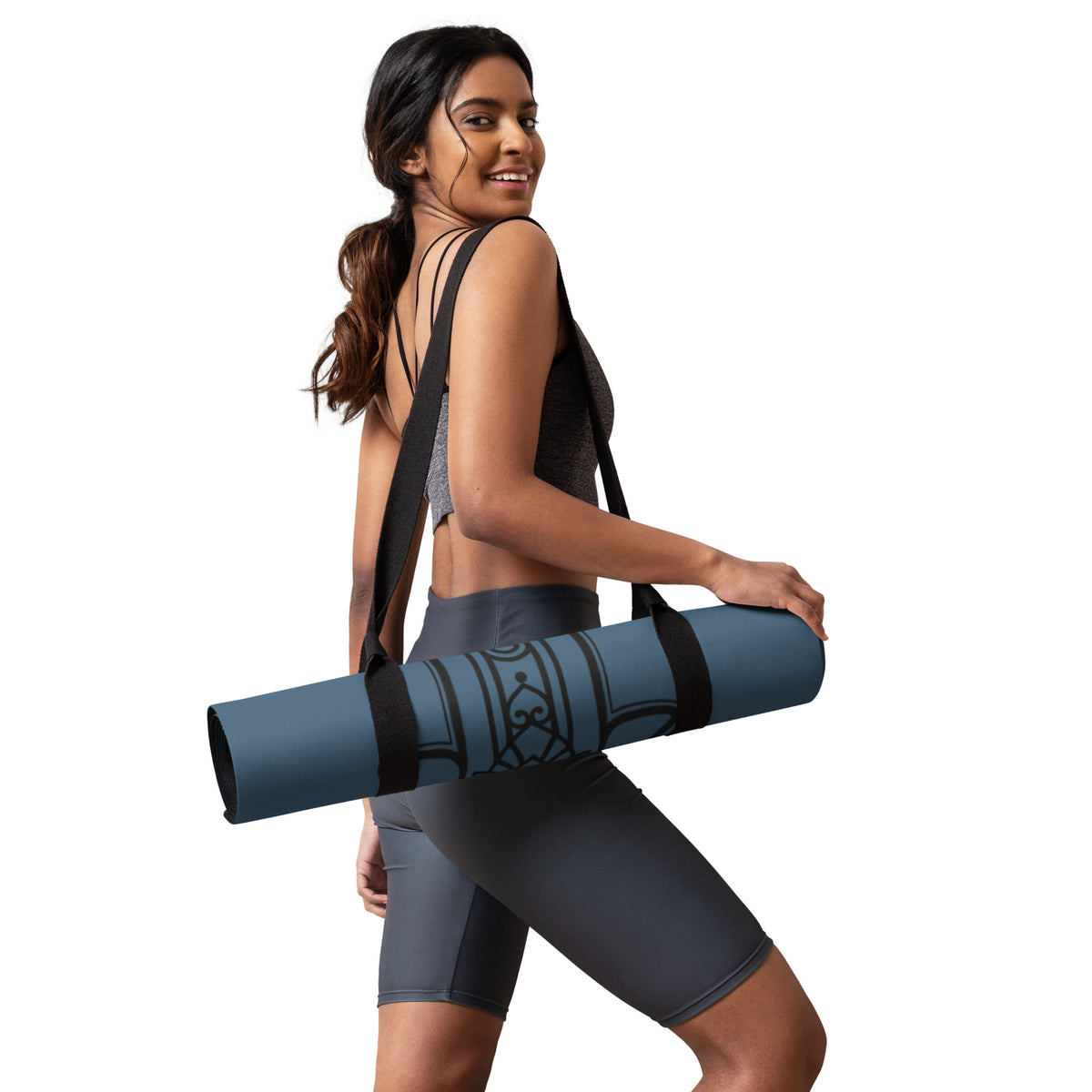 Yoga Matte VEDA - Dunkelblau