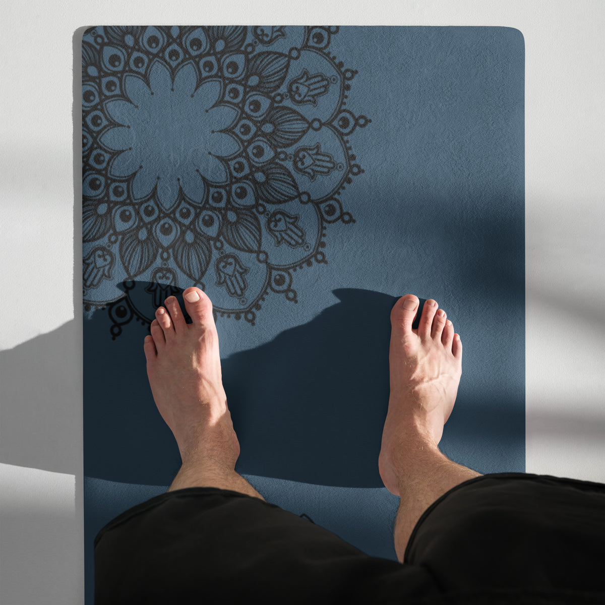 Yoga Matte VEDA - Dunkelblau